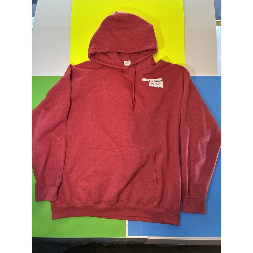 Port & Company Fleece Pullover Hooded Sweatshirt Red 2XL Core Fleece Photography